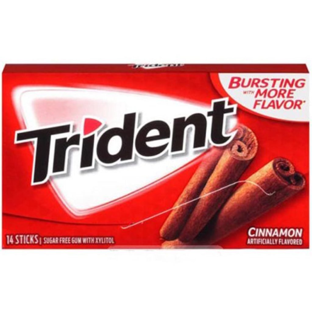 آدامس تریدنت با طعم دارچین 14 عددی Trident