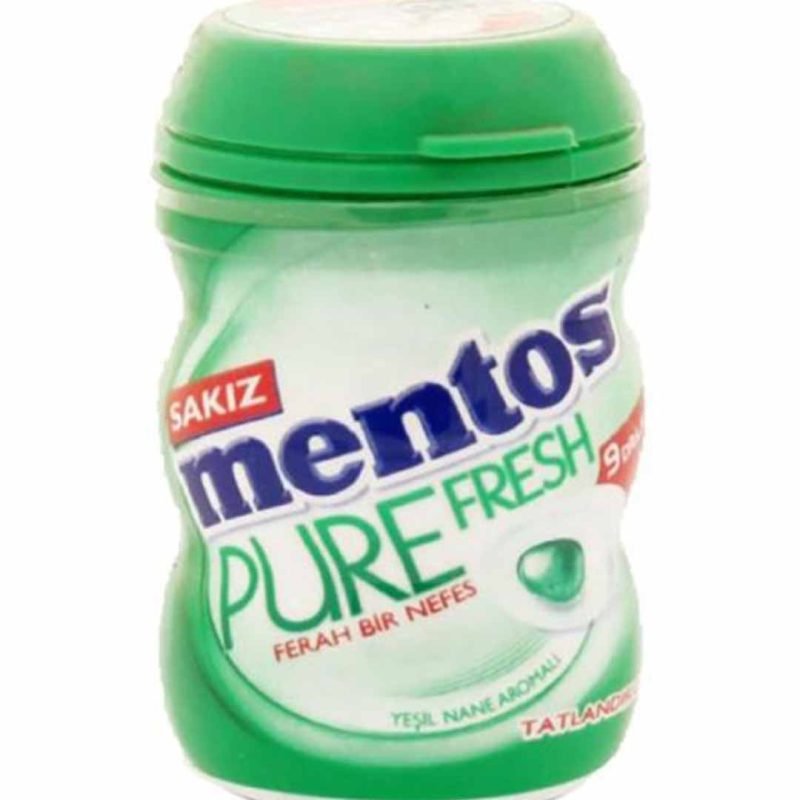 آدامس نعناعی سبز 100 گرمی منتوس Mentos