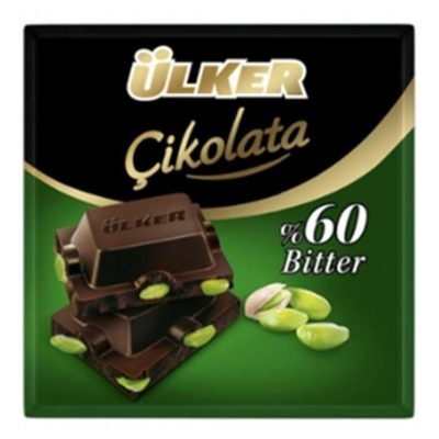 بسته 6 عددی شکلات تلخ اولکر با پسته 420 گرم Ulker