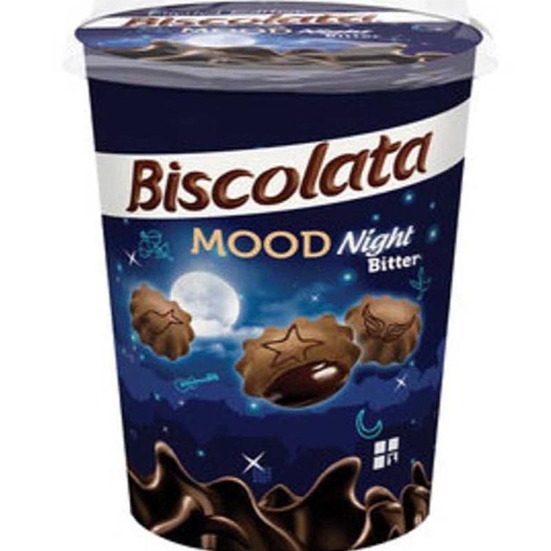 بیسکولاتا لیوانی با مغز شکلات تلخ Biscolata mood night