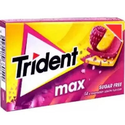 تریدنت آدامس مکس لیمو تمشک 14 عددی Trident
