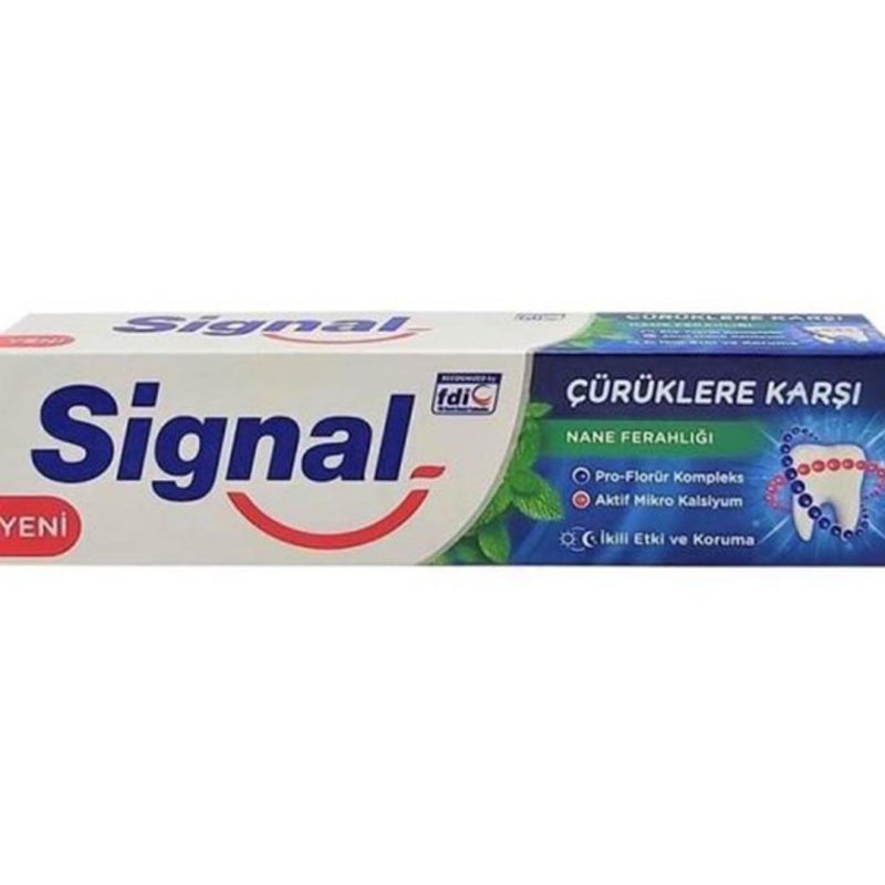 خمیردندان ضدپوسیدگی سیگنال حاوی عصاره نعناع Signal