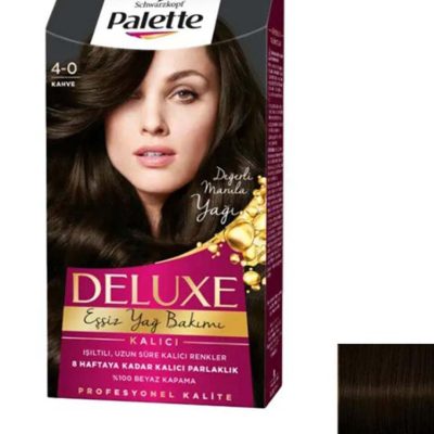 رنگ مو قهوه ای متوسط پلت 0-4 Palette Deluxe
