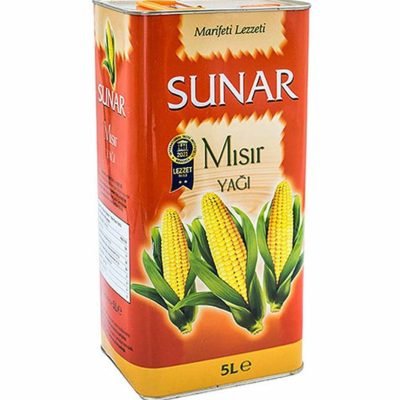 روغن ذرت سرخ کردنی 5 لیتری سونار Sunar