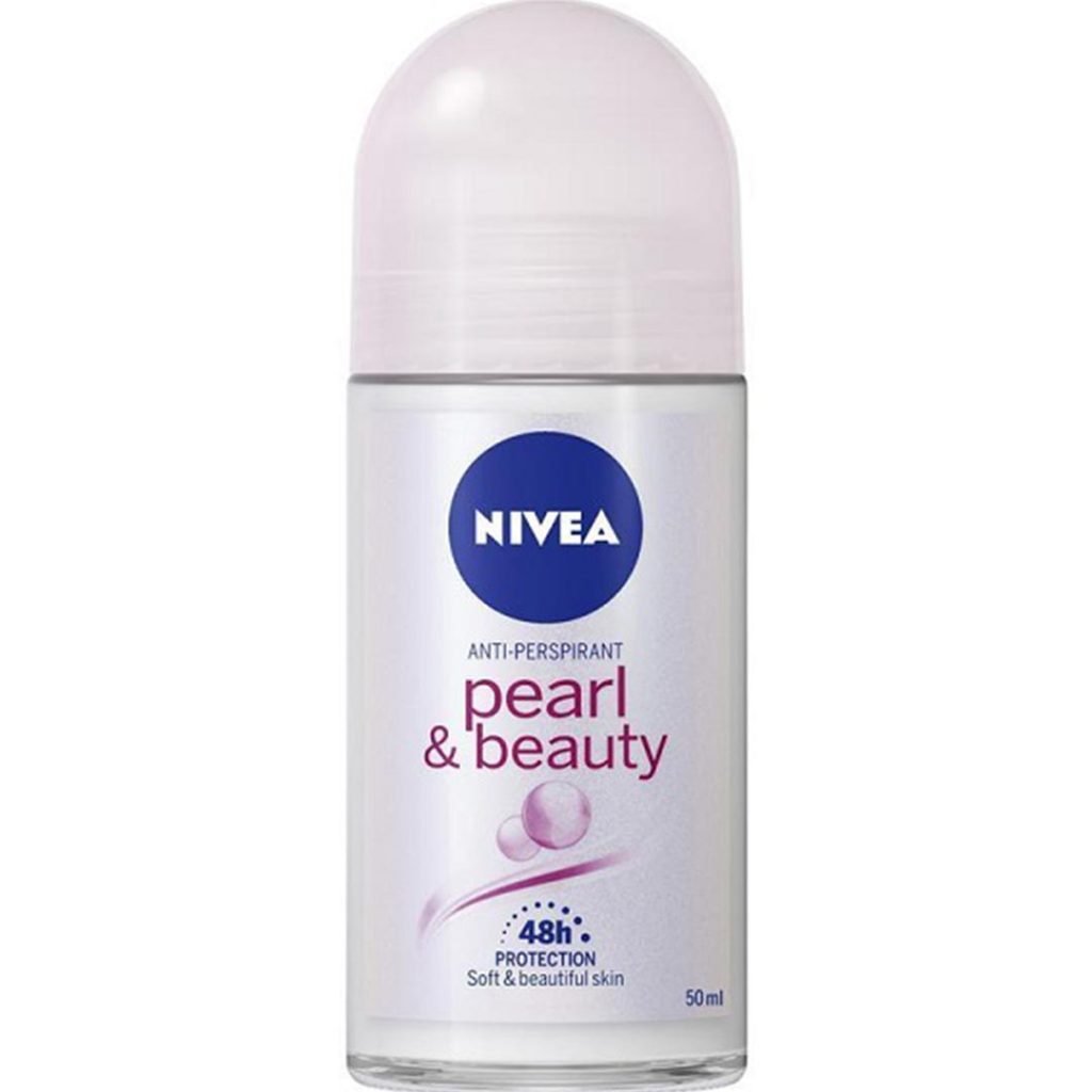 رول ضد تعریق زنانه 50 میلی لیتر نیوا مدل Nivea Pearl & Beauty