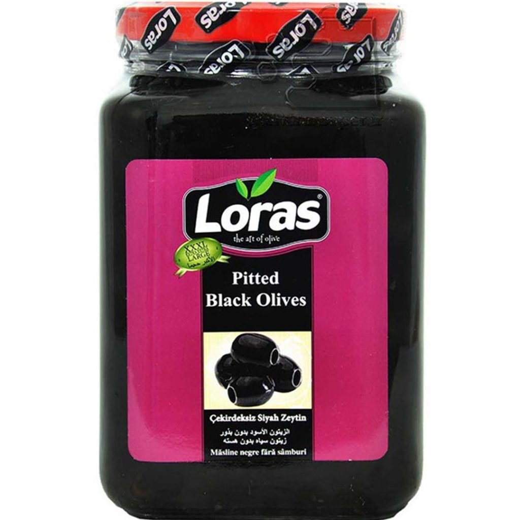 زیتون سیاه بدون هسته لوراس Loras