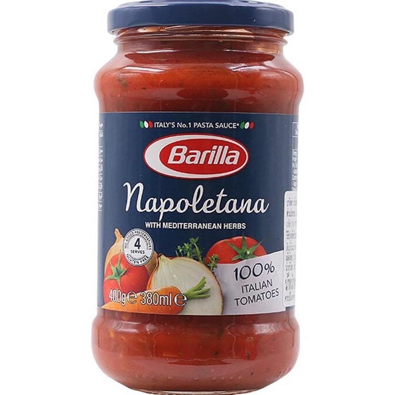 سس گوجه فرنگی و سبزیجات مدیترانه باریلا 400 گرم Barilla
