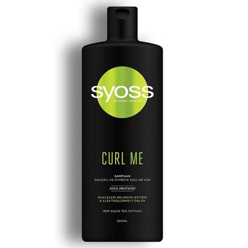 شامپو مو 500 میلی لیتر سایوس مدل Syoss Curl Me