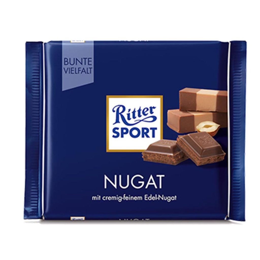 شکلات ریتر اسپرت 100 گرم Ritter Sport Nugat