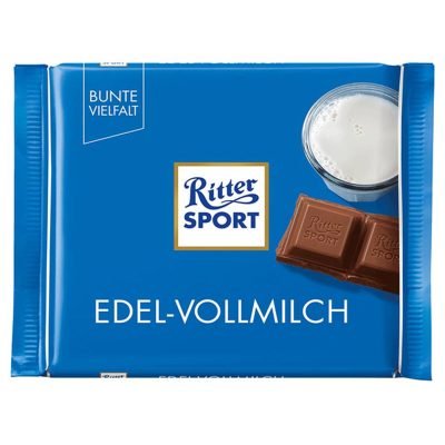 شکلات شیری 16 گرمی Ritter sport