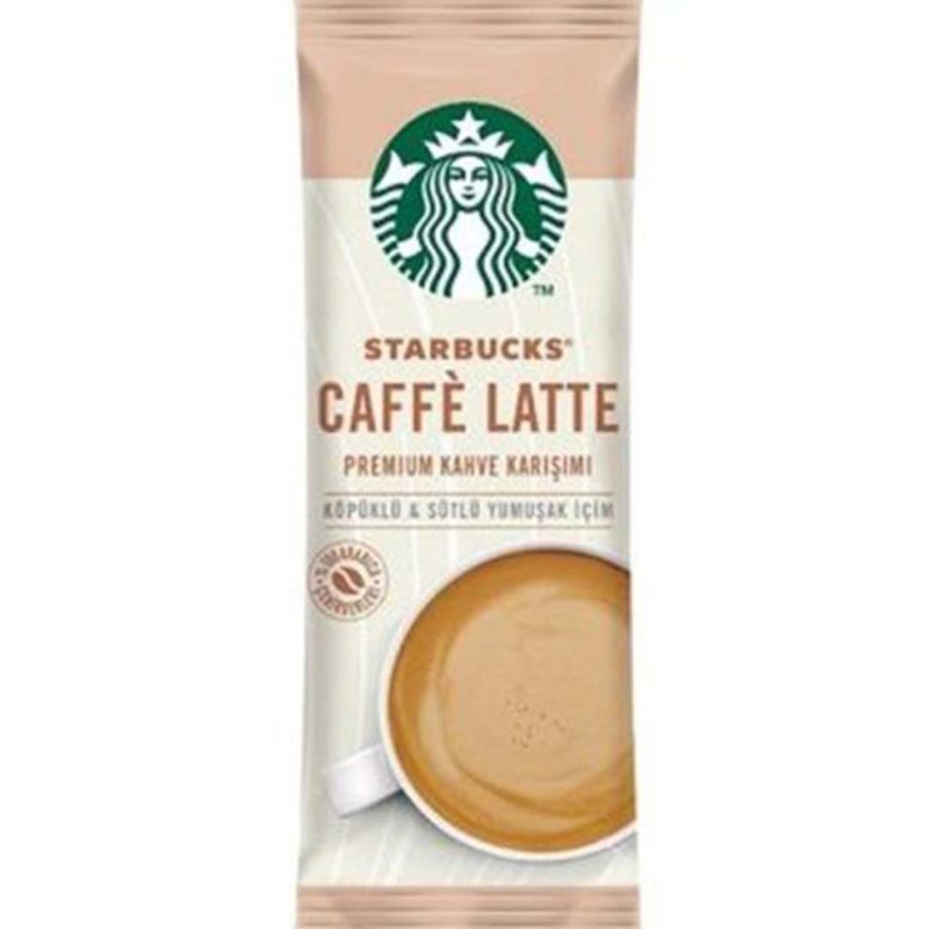 قهوه مخلوط استارباکس کافه لاته 140 گرم Starbucks Caffe Latte