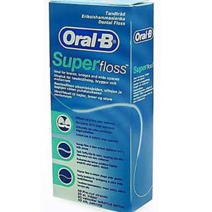 نخ دندان ارتودنسی 50 رشته ای اورال بی Oral-B Super Floss