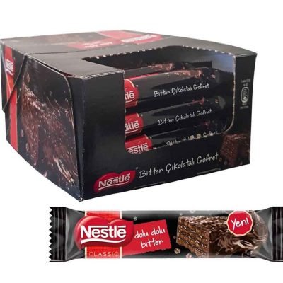 ویفر شکلات تلخ نستله بسته 20 عددی NESTLE Classic