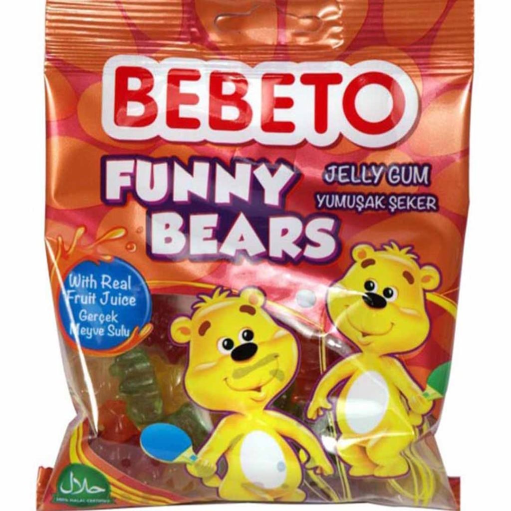 پاستیل ژله ای خرس خندان ببتو Bebeto