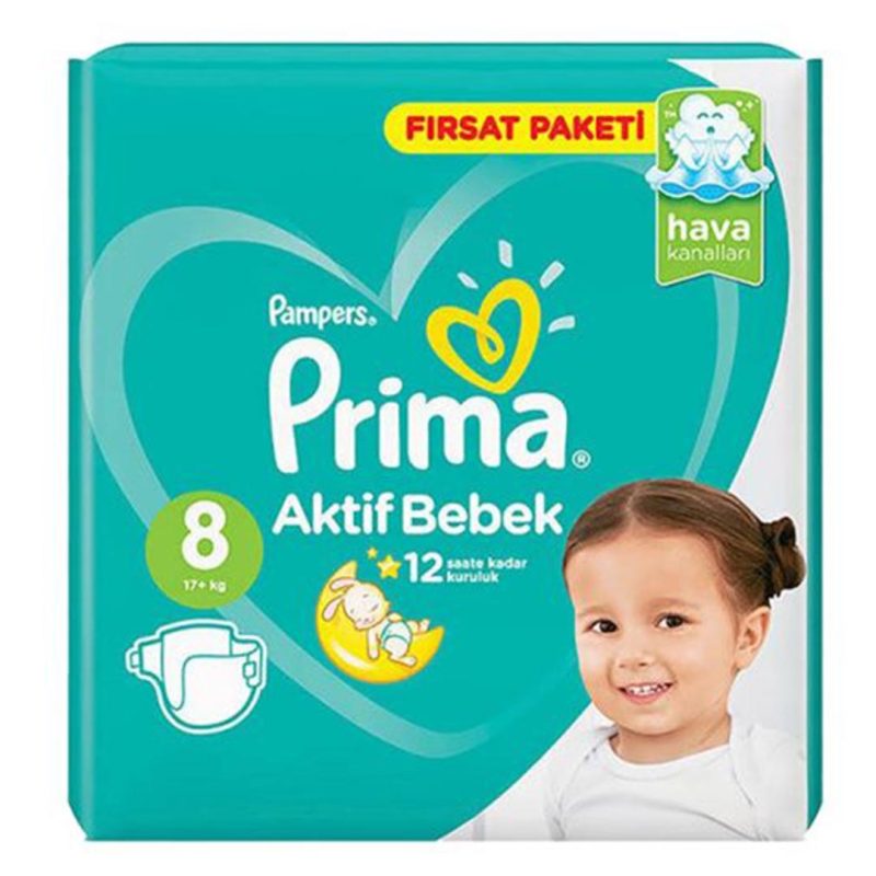 پوشک 31 عددی سایز 8 پریما Prima