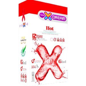 کاندوم داغ 12 عددی ایکس دریم Xdream