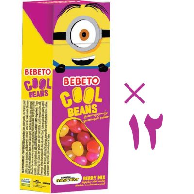 ابنبات ببتو با طعم میوه 12 عددی Bebeto Minions