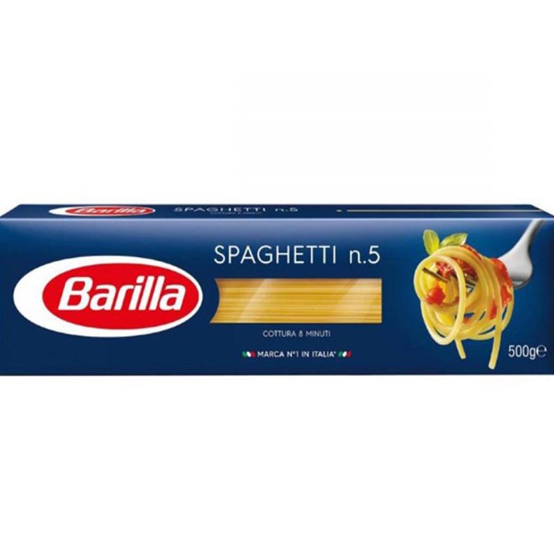 اسپاگتی 500 گرمی ترکیه باریلا Barilla n.5