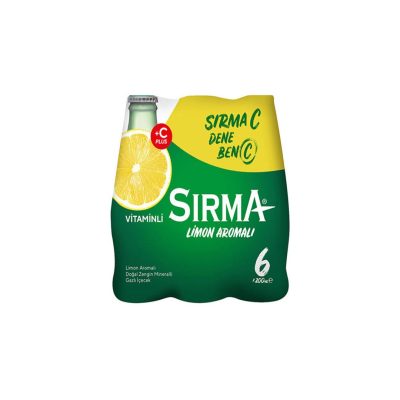 نوشیدنی 24 عددی ویتامینه با طعم لیمو سیرما Sirma