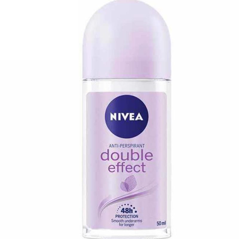 رول ضد تعریق زنانه 50 میلی لیتر نیوا مدل Nivea Double Effect