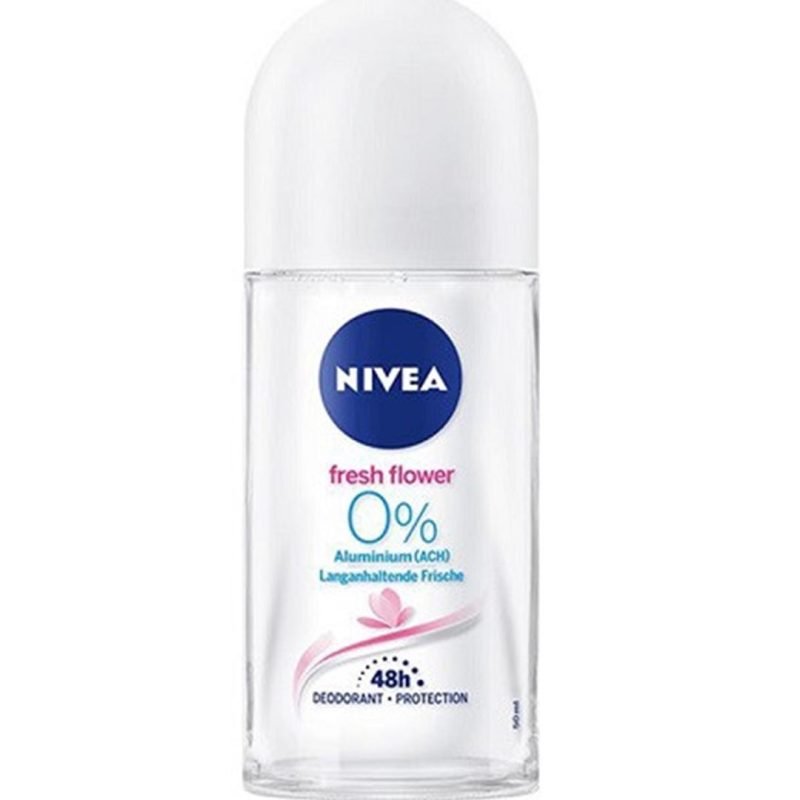 رول ضد تعریق زنانه 50 میلی لیتر نیوا مدل Nivea Fresh Flower