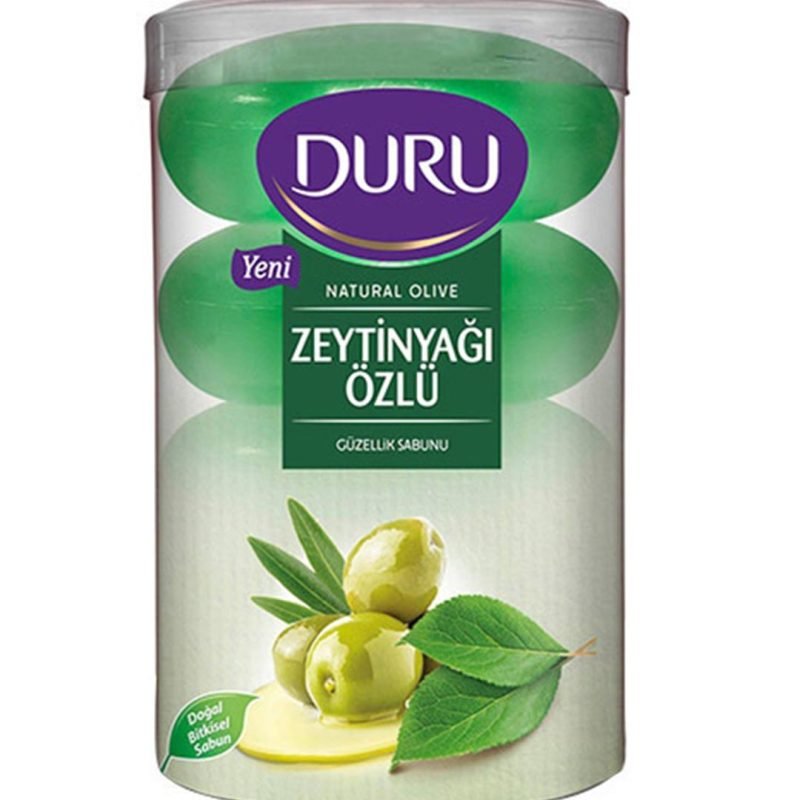 صابون لیوانی دورو حاوی روغن و عصاره روغن زیتون 4 عددی دورو Duru