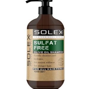 شامپو بدون سولفات روغن زیتون سولکس 1000 میلی لیتر Solex