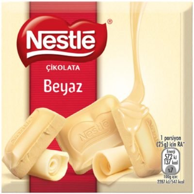 شکلات سفید مربعی کلاسیک نستله 6 عددی Nestle