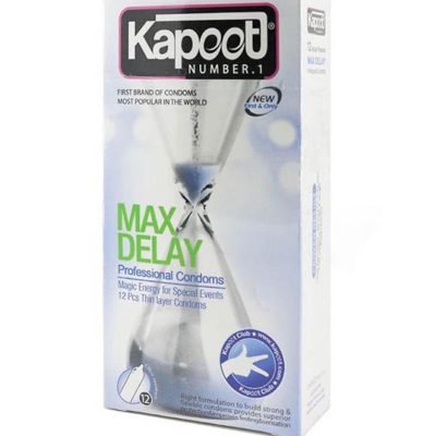کاندوم تاخیری فوق العاده 12 عددی کاپوت Kapoot Max Delay