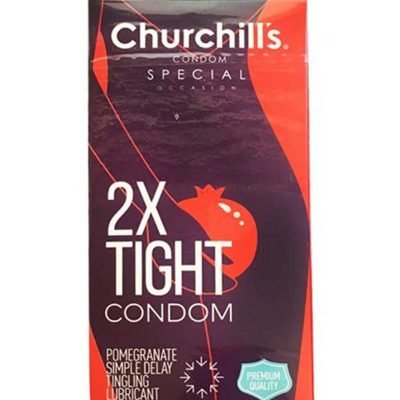 کاندوم خاردار تاخیری انار چرچیلز ۱۲ عددی Churchills