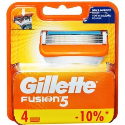 یدک تیغ اصلاح فیوژن ژیلت 4 عددی Gillette Fusion 5