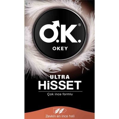 کاندوم 10 عددی Okey Ultra Hisset