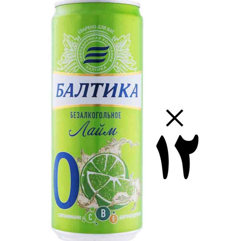 آبجو بالتیکا با طعم لیمویی 12 عددی Baltika