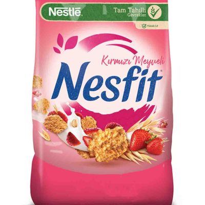 کورن فلکس توت فرنگی نسفیت نستله Nestle Nesfit