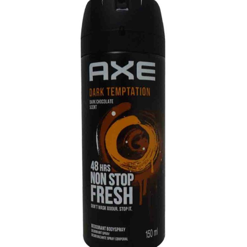 اسپری بدن دئودورانت مردانه اکس 150 میلی لیتر Axe Dark Temptation