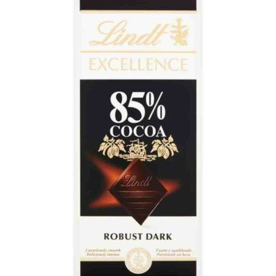 شکلات تلخ 85% کاکائو لینت 100 گرمی Lindt Excellence