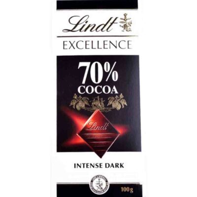 شکلات تلخ 70% کاکائو لینت 100 گرمی Lindt Excellence