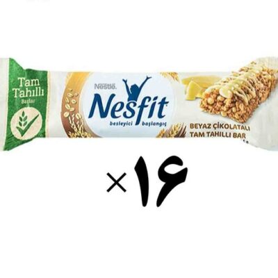 غلات بار شکلات سفید 16 عددی نسفیت نستله Nestle Nesfit