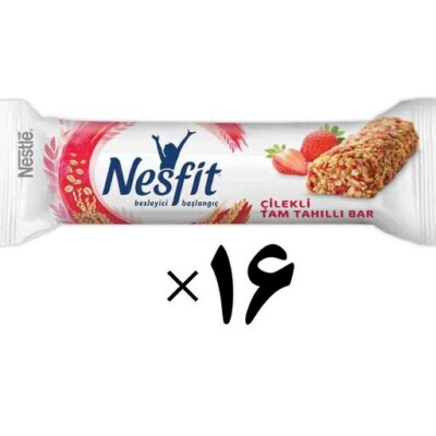 غلات بار توت فرنگی 16 عددی نسفیت نستله Nestle Nesfit