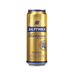آبجو بدون الکل بالتیکا طلایی 330 میلی Baltika