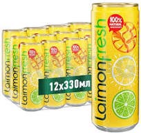 نوشیدنی انبه پرتقال لایمون فرش پک 12 عددی Laimon Fresh